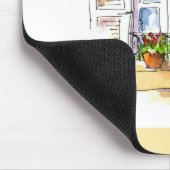 Mausunterlage mit einer Ansicht Mousepad (Ecke)