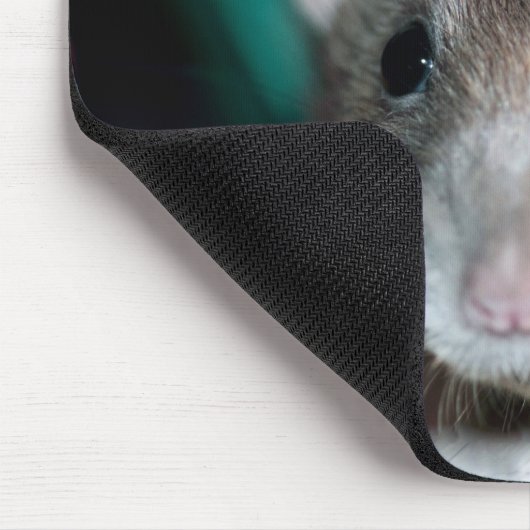 Mausunterlage mit einer Dumbo extravaganten Ratte Mousepad (Ecke)