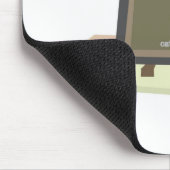 Mausunterlage mit Katze Mousepad (Ecke)