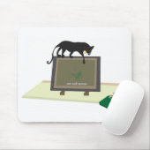 Mausunterlage mit Katze Mousepad (Mit Mouse)