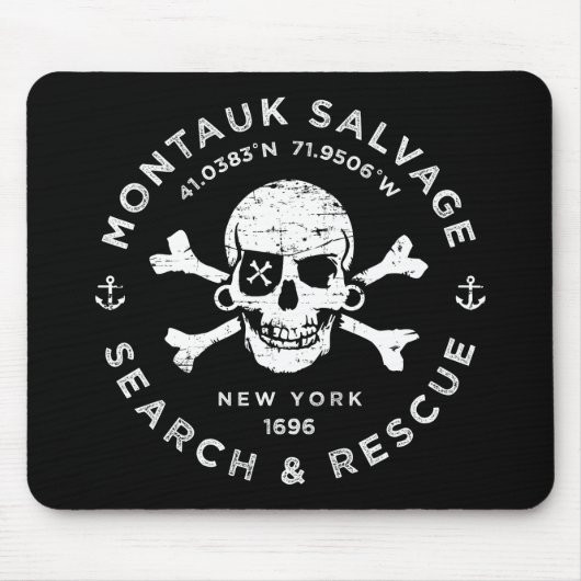 Mausunterlage Montauk Salvage Company Mousepad (Vorne)