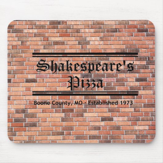 Mausunterlage Mousepad (Vorne)