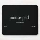 Mausunterlage Mousepad (Vorne)