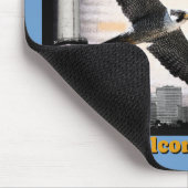 Mausunterlage-Rochester-Wanderfalken Mousepad (Ecke)