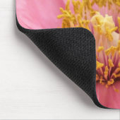 Mausunterlage: Rosa Baum-Pfingstrose Mousepad (Ecke)