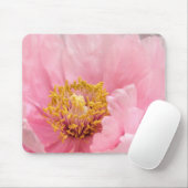Mausunterlage: Rosa Baum-Pfingstrose Mousepad (Mit Mouse)