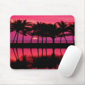 ** MAUSUNTERLAGE - * rosa Palme-Computer Mousepad (Mit Mouse)