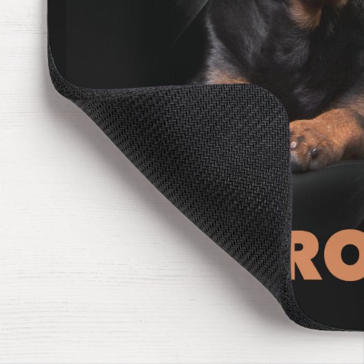 Mausunterlage Rottweiler Mousepad (Ecke)