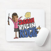 Mausunterlage Sarahs Palin Mousepad (Mit Mouse)