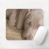 Mausunterlage SchlafensWeimaraner Mousepad (Mit Mouse)