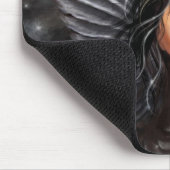 Mausunterlage "Schwarz-Engel " Mousepad (Ecke)