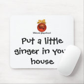 Mausunterlage - setzen Sie einen kleinen Ingwer in Mousepad (Mit Mouse)