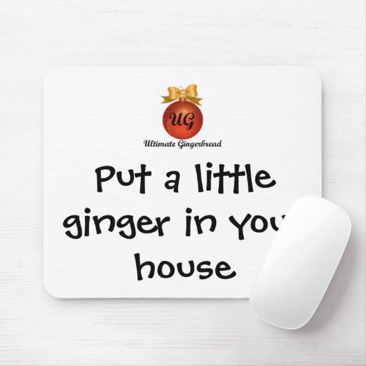 Mausunterlage - setzen Sie einen kleinen Ingwer in Mousepad (Mit Mouse)