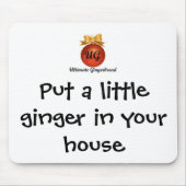 Mausunterlage - setzen Sie einen kleinen Ingwer in Mousepad (Vorne)