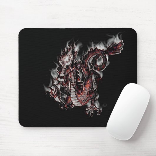 MAUSUNTERLAGE - Smoke'n Drache Mousepad (Mit Mouse)