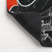 MAUSUNTERLAGE - Sonnenuntergang-Zug Mousepad (Ecke)