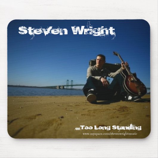 Mausunterlage Steven Wright Mousepad (Vorne)
