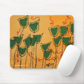 Mausunterlage - Tulpen durch Soco Freire Mousepad (Mit Mouse)