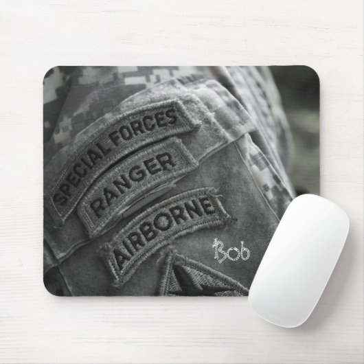 Mausunterlage US-Förster mit Namen Mousepad (Mit Mouse)