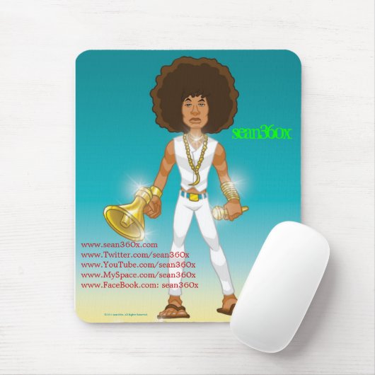 MausunterlageAnime sean360x Mousepad (Mit Mouse)