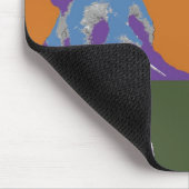 Mausunterlagen der Panda-Pop-Kunst-2 Mousepad (Ecke)