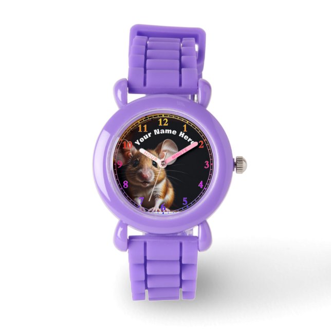 Mauszeit Armbanduhr (Vorderseite)