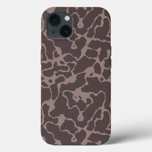 Mauve Abstrakt Case-Mate iPhone Hülle (Rückseite)