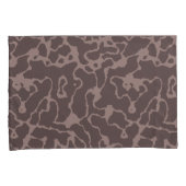 Mauve Abstrakt Kissenbezug (Vorderseite-Rechts)