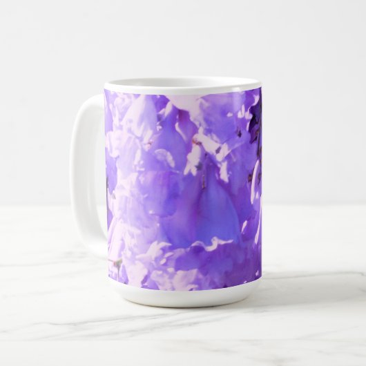 Mauve Bell Kaffeetasse (Vorderseite Links)