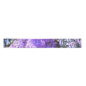 Mauve Bell Satin Ribbon Satinband (Vorderseite)