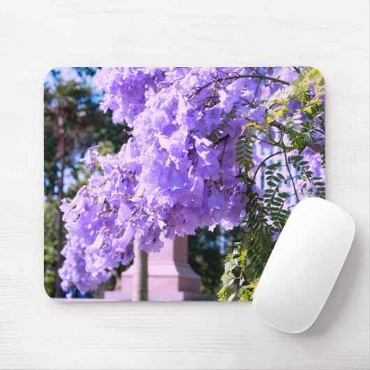 Mauve Bell Tree Mousepad (Mit Mouse)