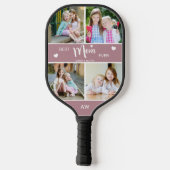 Mauve: Beste Mama je Muttertag Pickleball Schläger (Rückseite)