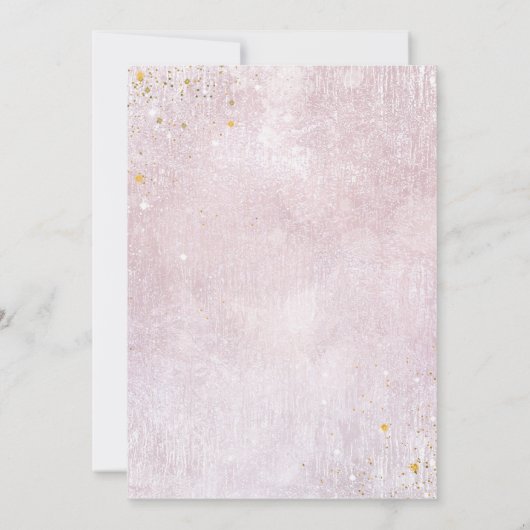 Mauve Bk ID867 Abstrakte Probe von Fine Gold Lines (Rückseite)