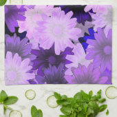 Mauve Bloral Handtuch (Gefaltet)