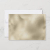 Mauve blue gold glitter drips luxury Bridesmaid Einladung (Rückseite)