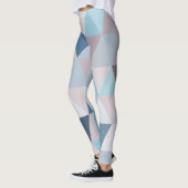 Mauve Blue Triangle A Leggings (Links)