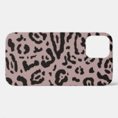 Mauve Blush Pink Cheetah Leopard Tierdruck Case-Mate iPhone Hülle (Rückseite (Horizontal))