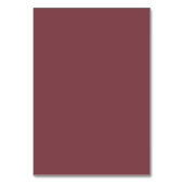 Mauve Boho Fall Wildblume Wedding Tischnummer (Rückseite)