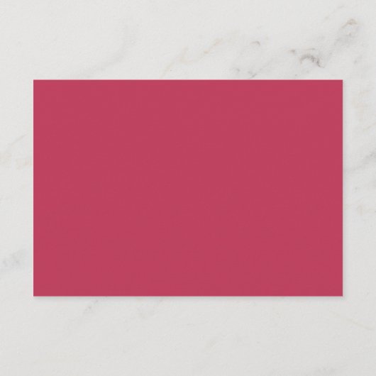 Mauve, Brunt Orane und Bronze Rose Dress Code Card Begleitkarte (Rückseite)