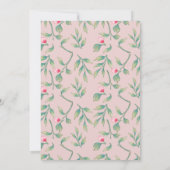 Mauve Chalk Probe Dinner Einladung (Rückseite)