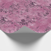 Mauve Chinoiserie Decoupage Geschenkpapier (Ecke)
