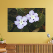 Mauve Colored Tropical Wildblume Leinwanddruck (Insitu (Wohnzimmer))