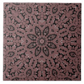 Mauve Decorative Keramik Tile Fliese (Vorderseite)