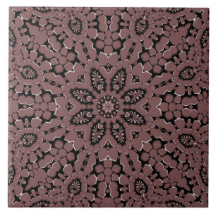 Mauve Decorative Keramik Tile Fliese