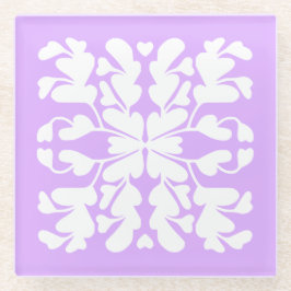 Mauve Deko Glasuntersetzer