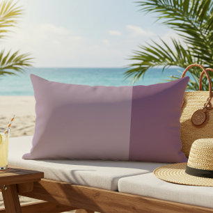 Mauve des einfarbigen Farbblocks im Lila Außenbere Kissen Für Draußen