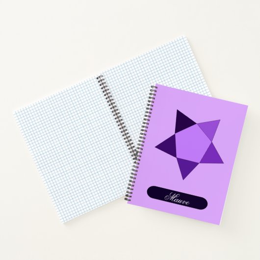 Mauve Dream Spiral Notebook Notizblock (Innenseite)