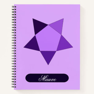 Mauve Dream Spiral Notebook Notizblock