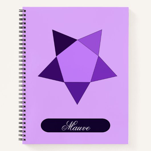 Mauve Dream Spiral Notebook Notizblock (Vorderseite)