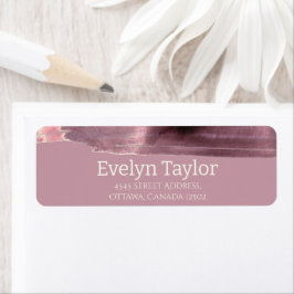 Mauve Dusty Rose Modern Einfach